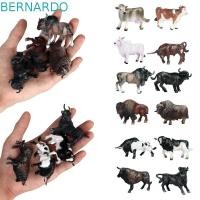 ราคา BERNARDO ตุ๊กตาวัว,จําลองการศึกษานมวัวรุ่น,ตกแต่งสวนเหมือนจริงพลาสติกแข็งฟาร์มสัตว์วัวรูปการกระทําเด็กของขวัญ (50911570406)