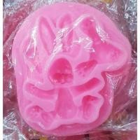 ราคา พิมพ์ซิลิโคน กระต่าย silicone mold ลาย Rabbit สำหรับ ทำสบู่ ทำขนม ถาดน้ำแข็ง 3มิติ (1670594210)