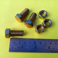 ราคา BOLT สีเหลือง NUT M12 X 25 / BMK M12 X 25 / สีเหลือง M12X25 BOLT / M12 BOLT / 17 KEY BOLT 17 / LENGTH 2.5CM (51510460557)