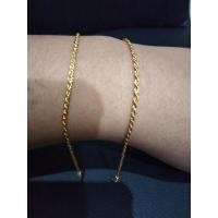 ราคา สร้อยข้อมือทอง / สร้อยข้อมือเกาหลี / สร้อยข้อมือทองเกาหลี / สร้อยข้อมือทองอ่อน / อัตราการสร้อยข้อมือเกาหลี 9เค/42% (21818896033)