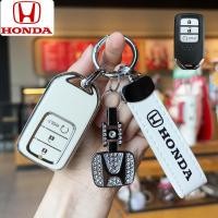 ราคา Honda 3 ปุ่มฝาครอบกุญแจรถ Honda Key Case Honda Holder พวงกุญแจสําหรับ Honda Civic (27521097153)