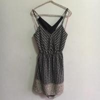 ราคา Forever21 XXI เดรสสั้น จั้มเอว ข้างหลังไขว้เก๋ๆ สวยค่ะ อกถึง 36" เอวได้ถึง 28" ด้านหลังเก๋มากๆค่ะ (458297615)