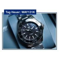 ราคา นาฬิกา แทคฮอยเออร์ Tag Heuer ผู้หญิง Boy Size 35mm สีดำ มุก สายเหล็ก ประกันศูนย์ WAY131K [Avid Time ของแท้ 100%] (9221197028)