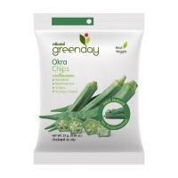 ราคา Greenday Okra Chips (กรีนเดย์ กระเจี๊ยบอบกรอบ)