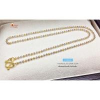 ราคา สร้อยคอเงินแท้ 92.5% สร้อยสำหรับเด็ก ชุบ 3 กษัตริย์ ลายบอลตัดลาย เล่นแสงดีมาก (งานไทย) CH0069 (1522161152)