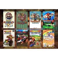 ราคา [มือ2][33] หนังสือเกม อาทิ : Super Mario Ball | Mario Tennis 64 | PAPER MARIO | Mario Kart | Mario Party | จากญี่ปุ่น | (28326980626)