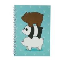 ราคา สมุดโน๊ต We Bare Bears - สีเทอร์ควอยซ์ (23069012281)
