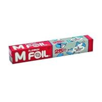 ราคา เอ็มฟอยล์ อลูมิเนียมฟอยล์18นิ้วX25ฟุต M-Foil Alumimum Foil 18"X25' 1Pcs. (53559445198)