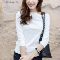 ราคา เสื้อปาดไหล่ แขนห้าส่วน งานป้าย BELLACITA (1117601948)