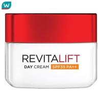 ราคา L'Oreal ลอรีอัล ปารีส รีไวทัลลิฟท์ เดย์ ครีม เอสพีเอฟ35 พีเอ++แอนตี้-ริงเคิล+เรเดียนซ์ 50 มล. (459654776)
