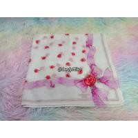 ราคา ผ้าเช็ดหน้า Ungaro Paris ลายดอกกุหลาบ สีแดง Handkerchief แท้100% ผ้าเช็ดหน้า (15957449085)