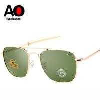 ราคา Aviation Pilot แว่นตากันแดด ออปติคอล AO สไตล์ทหารอเมริกันวินเทจ สําหรับผู้ชาย ผู้หญิง 2023 (27351961321)