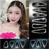 ราคา กิ๊บติดผมกิ๊บดิวป๊อกแป๊กติดเพชรงานหรู สินค้าอยู่ที่ไทย ( ราคาต่อ 1 คู่ ) (7690740314)