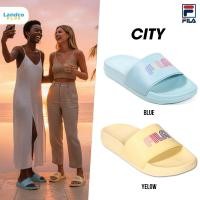 ราคา Fila Collection ฟีล่า รองเท้าแตะแบบสวม รองเท้าลำลอง สำหรับผู้หญิง W SD City SDST230204 (690) (21180201749)