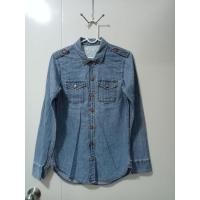 ราคา โปร! 10:10 เสื้อเชิ้ตยีนส์ (ช) Gap ✋สอง (22557137747)