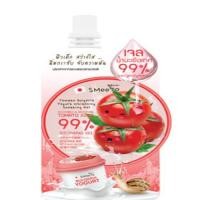 ราคา ( 1 ซอง) 99 % Smooto Tomato Bulgaria Yogurt Plus Whitening Soothing Gel ขนาด 40 กรัม (25860565929)