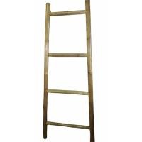 ราคา บันไดพาดผ้า ไม้ไผ่ สีธรรมชาติ Clothes Ladder (Natural color) (13005220586)