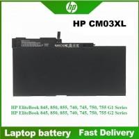 ราคา ☸แบตเตอรี่ โน๊ตบุ๊ค HP CM03XL สำหรับ HP EliteBook 840 845 850 855 740 745 G1 G2 Series Battery Notebook (52909303730)