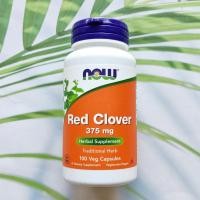 ราคา เรดโคลเวอร์ Red Clover 375 mg 100 Veg Capsules (Now Foods®) (14208604115)