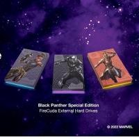 ราคา SEAGATE 2TB FireCuda Gaming Hard Drive Marvel Black Panther External 2.5" ฟรีบริการกู้ข้อมูล (27075239689)