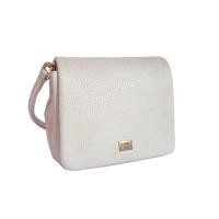 ราคา [กระเป๋ามือสอง] DOLCE & GABBANA MILANO ITALIA ของแท้! หนังแท้! 7.5นิ้ว สีขาว กระเป๋าสภาพดี กระเป๋าสะพายข้าง (28474937951)