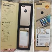 ราคา เคส+ฟิล์มกระจก ไอโฟน 6/6s ยี่ห้อ remax (530254062)