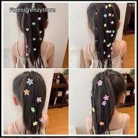 ราคา [FF] 1 ชิ้นชุดสาวห้าดาวดอกไม้วิกผมผมหางม้ายางรัดเครื่องประดับผมเด็กวิกผมถักเปีย [TH] (46562168649)
