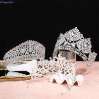 ราคา QHENTIN โลหะ Prince Crowns,แถบคาดศีรษะเกาหลีสไตล์ Baroque คริสตัล Crown, Elegant Bar Mitzvah Crown อุปกรณ์เสริมผมผม Hoop รอบ Tiaras ผมเครื่องประดับ (41531609818)