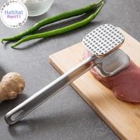 ราคา HabitatPort Duty เนื้อ Mallet สแตนเลสสองด้านเนื้อ Tenderizer เครื่องมือสําหรับสเต็ก Chien หมูปลาและ Veal ห้องครัวทําอาหารค้อน th (28294958553)