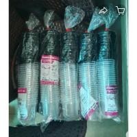 ราคา ถ้วยเต้าหู้ ฝาฉีก ( ฝาสีดำ ) ราคายกลัง 500 ชุด ขนาด 6 ออนซ์ ใส่เต้าหู้ เต้าฮวย ขนม ลูกตาล น้ำลำไย สดชื่น (24021333843)