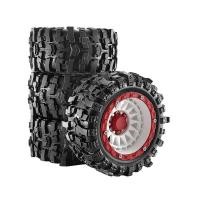 ราคา 4PCS 89mm 12mm Hex RC Off-Road ยางล้อสําหรับ 1/14 1/16 Traxxas Summit E-REV MJX HBX SuccXu LaTrax Gorgon Grom 4X4 Arrma Mini Kraton 3S HBX Haiboxing (45361511952)