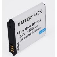 ราคา แบตกล้อง SAMSUNG BP70A 850mAh For SL50 ES65 ES75 PL80 PL200 SL605 AQ100 (25160571599)