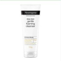 ราคา (พร้อมส่ง) ของแท้ 100% Neutrogena นูโทรจีนา ดีพ คลีน เจนเทิล โฟมมิ่ง คลีนเซอร์ 100 กรัม (17403221536)