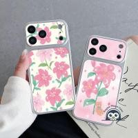 ราคา น่ารักสีชมพู Lily PU หนังสําหรับ Vivo Y31D Y39 Y38 Y37 Y36 Y35 Y33S Y33T Y31 Y30i Y55 Y55S Y53S Y51 Pro Y51A Y51S 5G Vintage 4G หรูหราดอกไม้โรแมนติกเคสโทรศัพท์ (48062147635)