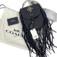 ราคา Coach Fringe Saddle bag ของใหม่ แท้ 100% (14383037557)