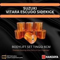 ราคา Suzuki Vitara Escudo Sidekick Polyurethane 6 ซม. Body Lift Kit พร้อมบูชเหล็กกลาง (47709506700)