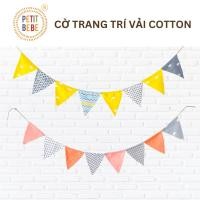 ราคา ขนาดเล็ก เบบี๋ ธงสามเหลี่ยมผ้าฝ้ายพร้อมเชือกแขวนสําหรับตกแต่งวันเกิดห้องนอนตั้งแคมป์สีสันสดใส (55512127911)