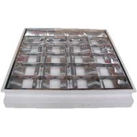 ราคา โคมตะแกรงฝังฝ้า 4x18W 0.4mm (1607943402)