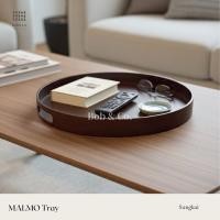 ราคา ถาดไม้กลม 35ซม. / ถาดไม้กลม - MALMO (48452023855)