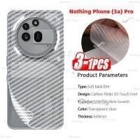ราคา สําหรับ Nothing Phone (3a) Pro 5G Matte Back Film สําหรับ Nothing Phone 3a Pro 2a Plus 3aPro Phone3a Phone3apro คาร์บอนไฟเบอร์กลับโทรศัพท์ฟิล์มหน้าจอโปร่งแสงสติกเกอร์ฟิล์มนุ่ม (24993354047)