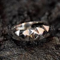 ราคา แหวนเงินแท้ กราฟฟิกเวคเตอร์ Vector Sterling Silver 925 NSRG161 (15829061595)