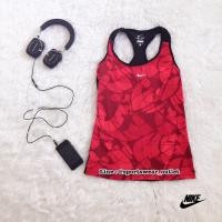 ราคา ลดจาก 790 NIKE (RED) เสื้อกล้ามออกกำลังกายแท้ มีฟองน้ำ (188842255)