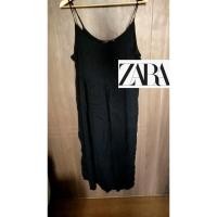 ราคา เดรส zara สายเดี่ยว สีดำ ของแท้ มือสองเหมือนใหม่ (8013960262)