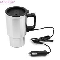 ราคา CYBERZAP ถ้วยทําความร้อนในรถยนต์,กาต้มน้ําไฟฟ้าในรถยนต์สแตนเลสแบบพกพา,คุณภาพสูง Quick-Heat ความจุขนาดใหญ่ Double-Wall รถน้ําอุ่นอุปกรณ์เสริมอัตโนมัติ (54312068831)