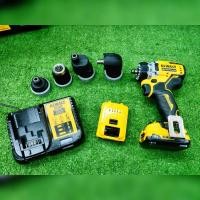 ราคา DEWALT สว่านไร้สาย รุ่น DCD703D2 12V (แบต2ก้อน แท่นชาร์จ +หัวเปลี่ยน 4แบบ+กระเป๋าพลาสติก) BRUSHLESS สว่าน ไร้สาย (20581949207)
