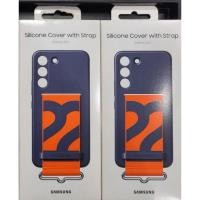 ราคา Silicone Cover with Strap สำหรับ Galaxy S22 Navy (22513494398)