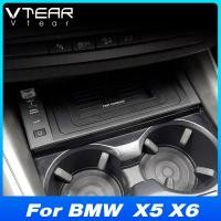 ราคา รถ QI Wireless Charger สําหรับ BMW X5 X6 อุปกรณ์เสริม 15w Fast โทรศัพท์ชาร์จแผ่นอะแดปเตอร์การปรับเปลี่ยนภายในชิ้นส่วน (24837852694)