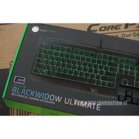 ราคา คีย์บอร์ดเกมมิ่งมือสอง RAZER Blackwidow Ultimate Green switch ***ตําหนิเล็กน้อย (54057482136)