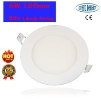 ราคา DELIGHT ดาวน์ไลท์ LED 6W แสงขาว Day Light LED panel light 6W ขนาด120 mm 6W/6500K+Driver (12185962239)