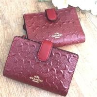 ราคา กระเป๋าตังค์ใบเล็ก COACH 2พับ แท้ 100% (1014162931)